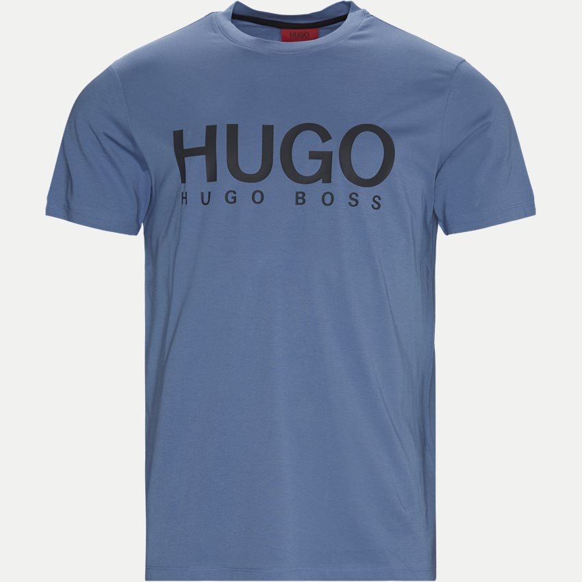 HUGO T-shirts 50435543 DOLIVE BLÅ