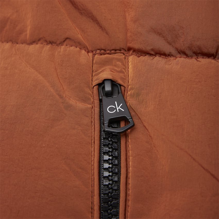 Calvin Klein Jackets K10K105970 CRINKLE NYLON ORANGE