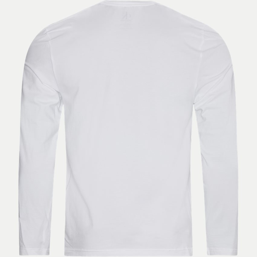 Calvin Klein T-shirts 000NM2017E LS CREW NECK HVID