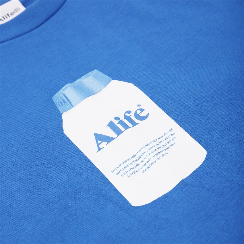 Alife T-shirts PAINKILLER BLÅ