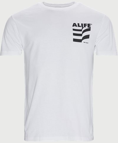 Alife T-shirts MUSEUM Vit