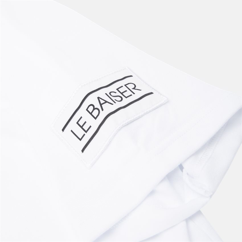 Le Baiser T-shirts CREPES WHITE