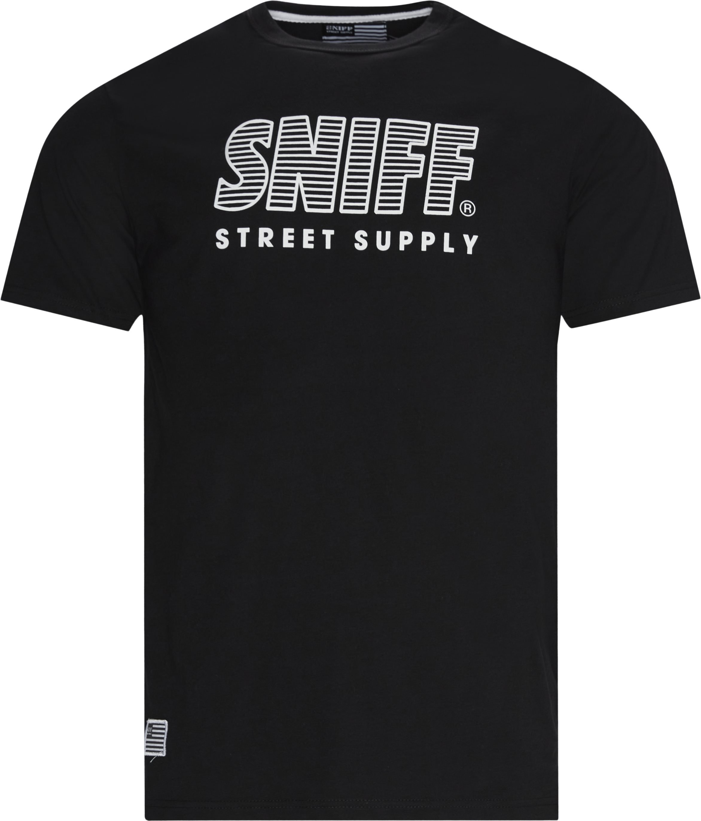 Bor tee - T-shirts - Regular fit - Svart