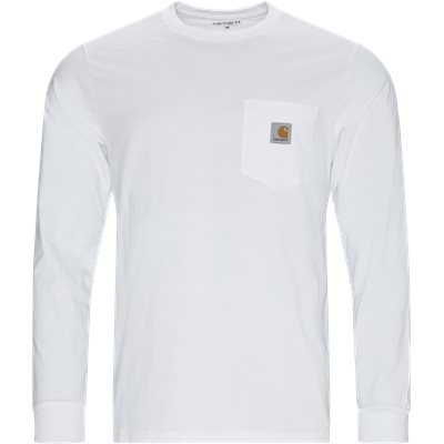 L/S Pocket T-shirt Regular fit | L/S Pocket T-shirt | Hvid