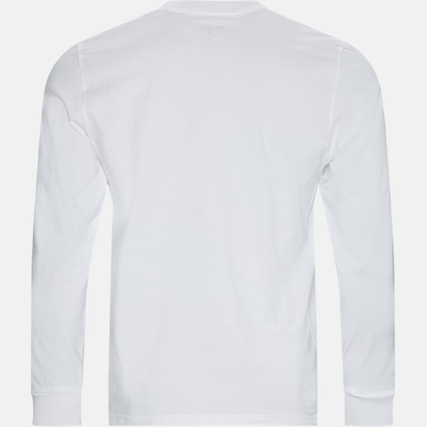 Carhartt WIP T-shirts L/S POCKET I022094.. WHITE