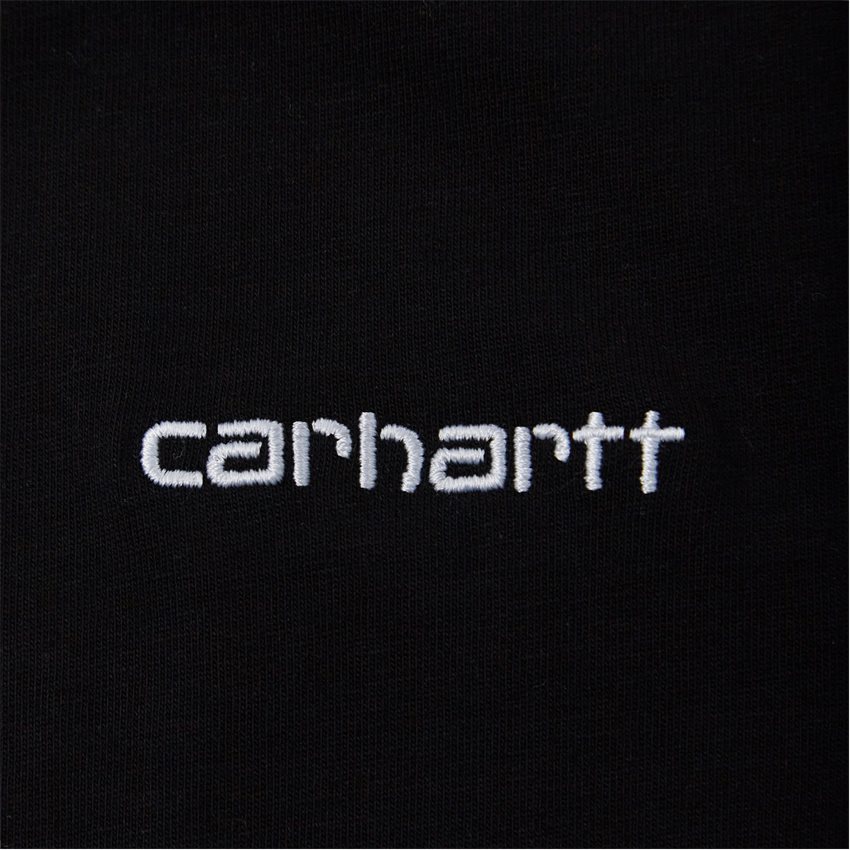 Carhartt WIP T-shirts S/S SCRIPT EMBROIDERY I025778 BLACK