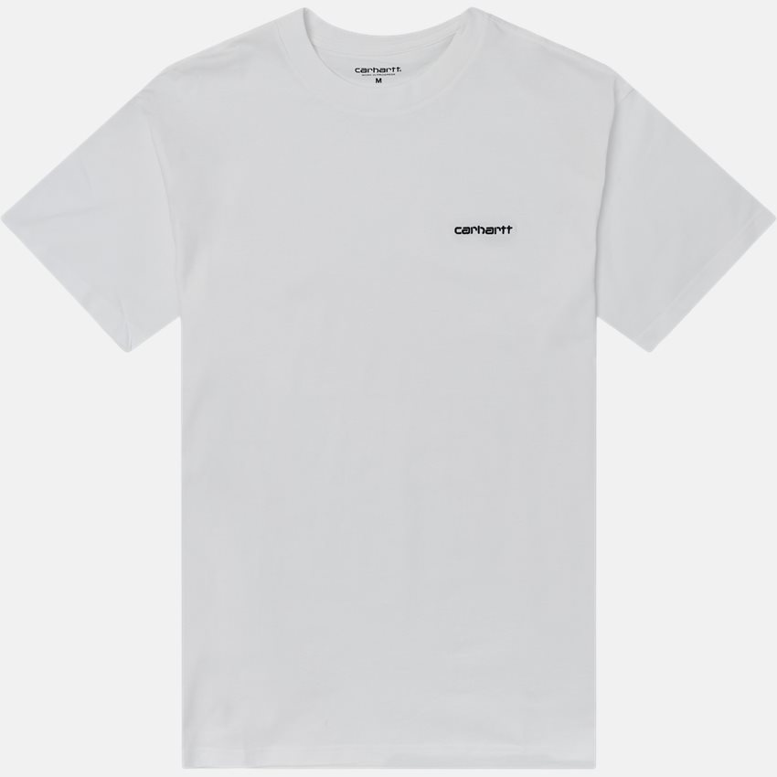 Carhartt WIP T-shirts S/S SCRIPT EMBROIDERY I025778 WHITE