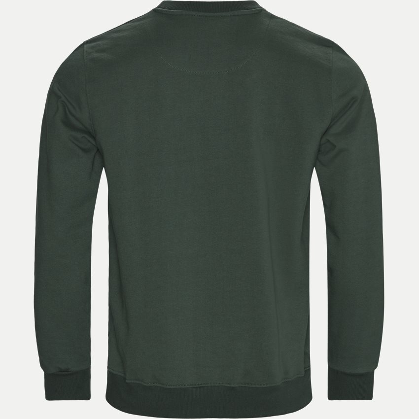 BLS Sweatshirts COMPASS LOGO CREWNECK GREEN