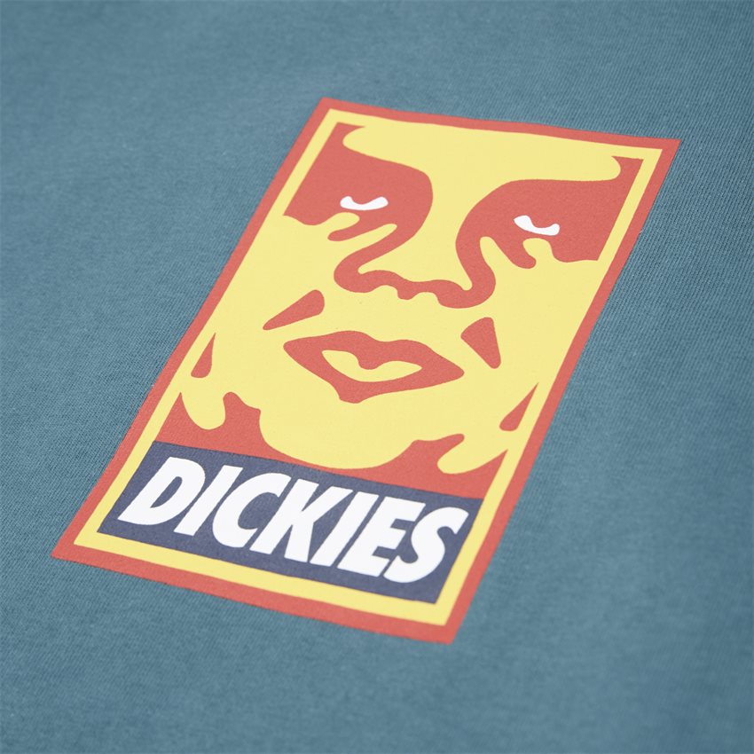 Dickies T-shirts OBEY 6 HEAVYWEIGHT TEE GRØN
