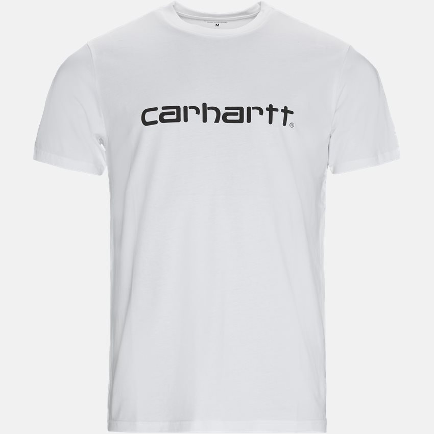 Carhartt WIP T-shirts S/S SCRIPT TEE I023803 WHITE