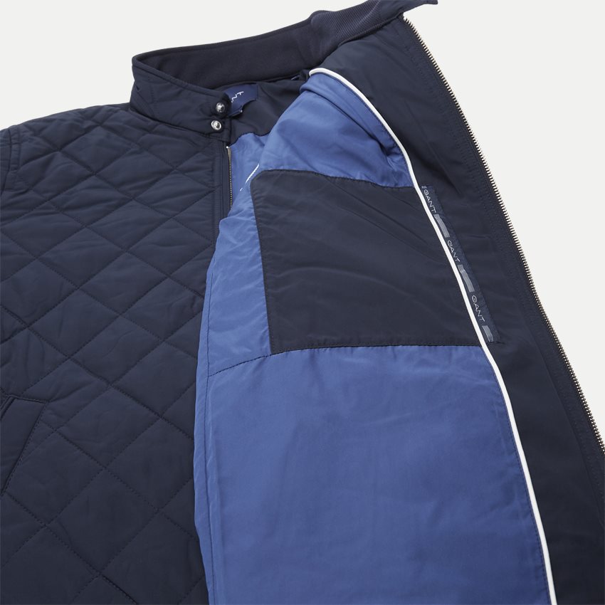 Gant Jackets 7006080 QUILTED WINDCHEATER NAVY
