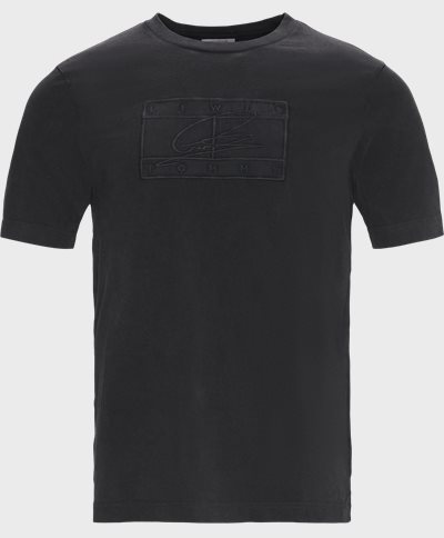Tommy Hilfiger T-shirts LH GMD LOGO TEE Black