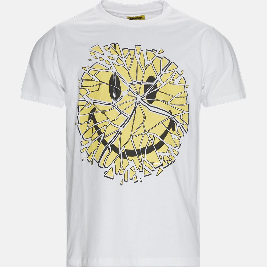 Market T-shirts SMILEY GLASS TEE HVID