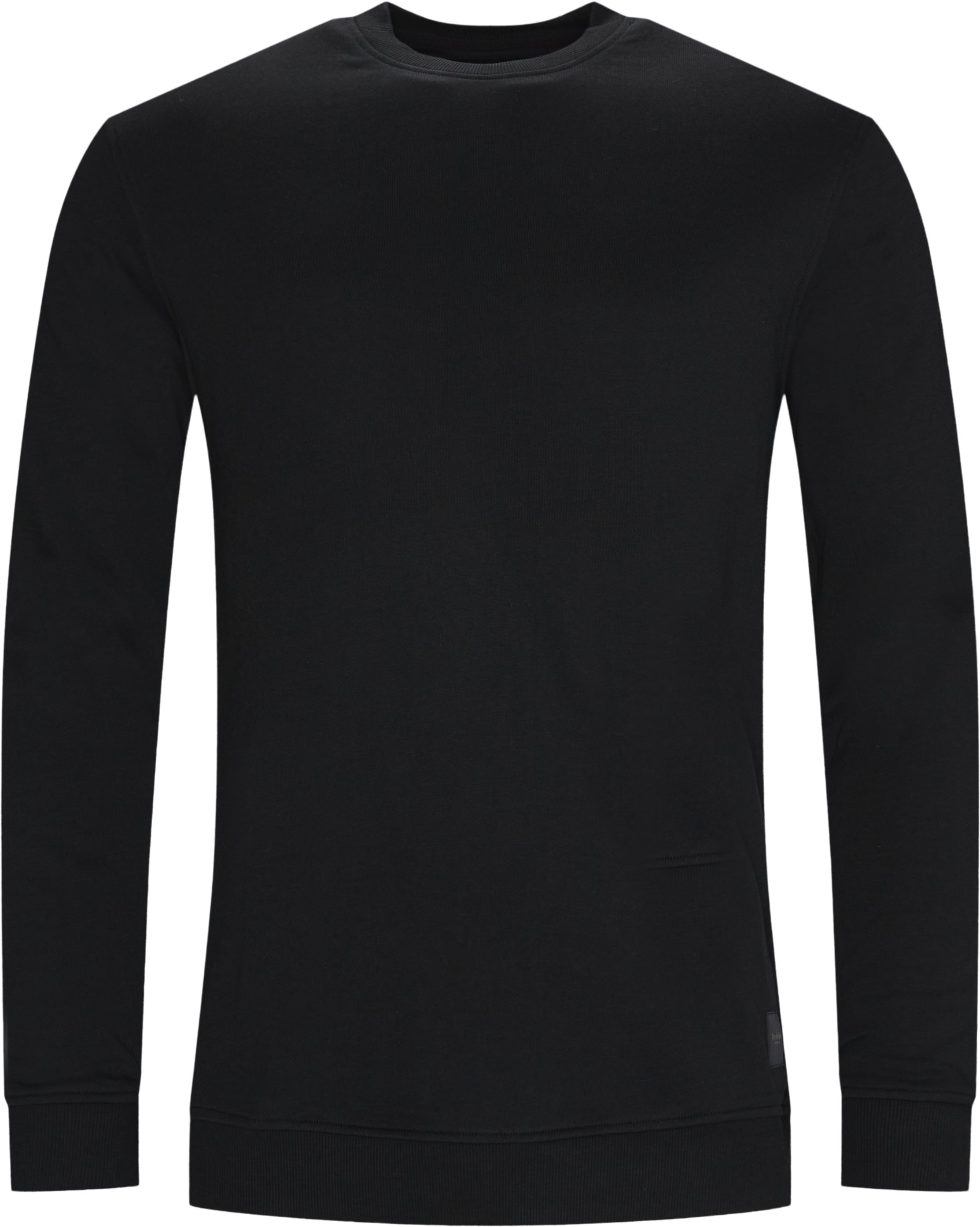 BAMBOO Tröja - Sweatshirts - Regular fit - Svart