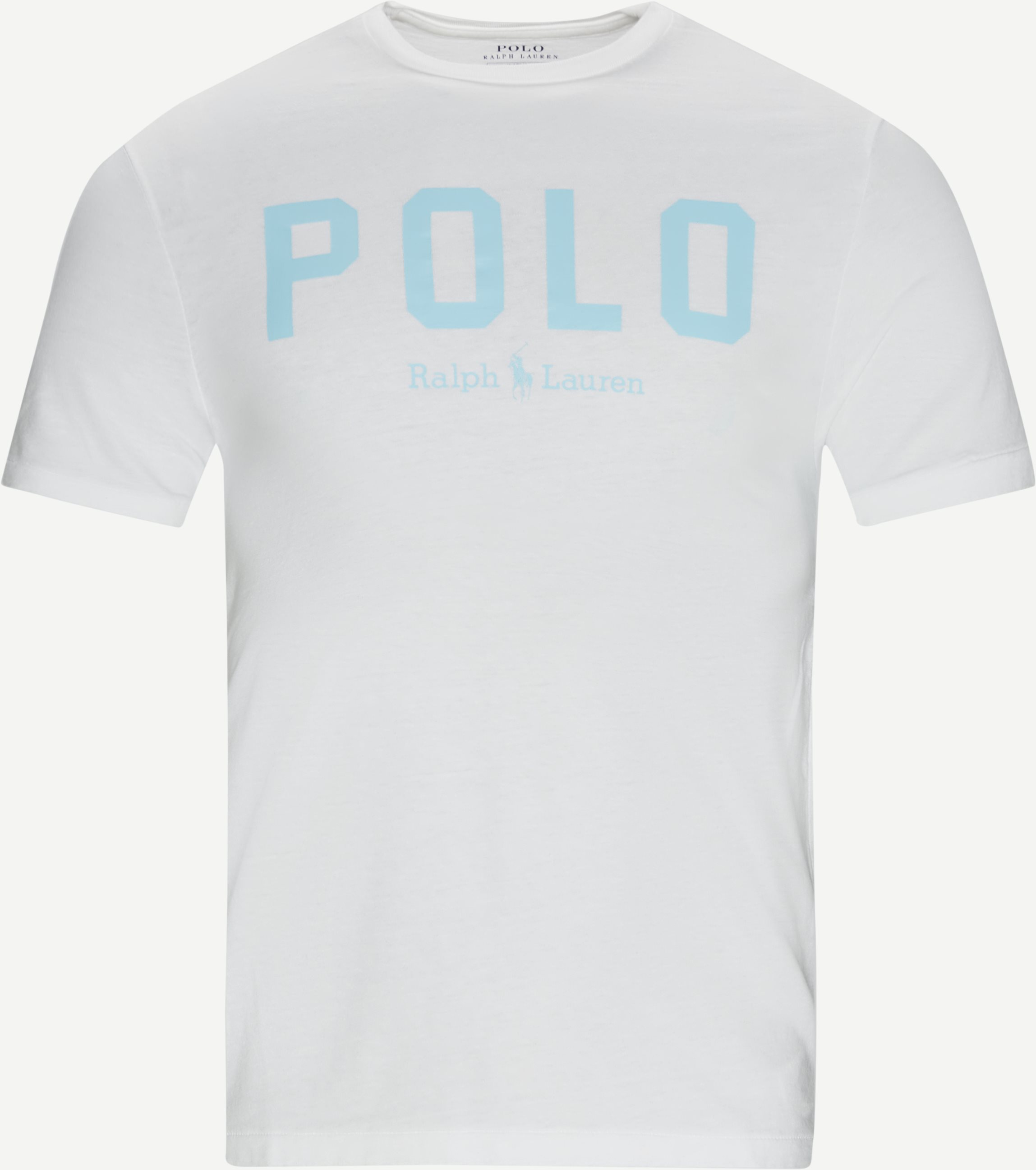 T-Shirt mit Logo - T-Shirts - Slim fit - Weiß