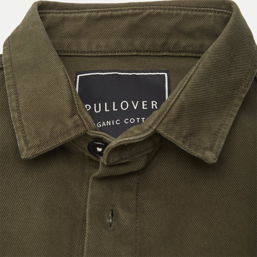 Pullover Skjortor OVERSHIRT PATCH ARMY