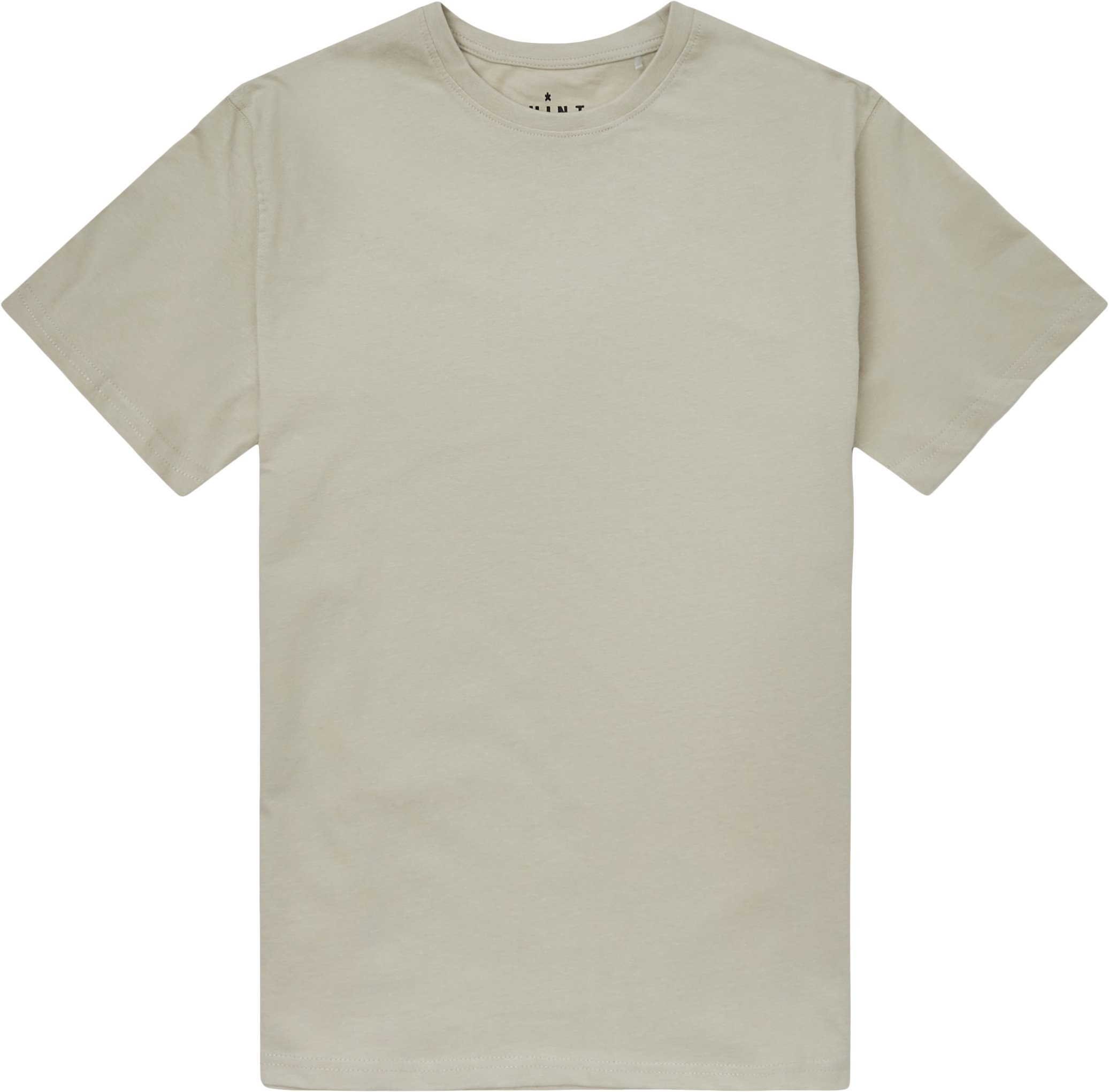 Brandon Crew Neck Tee - T-shirts - Regular fit - Sand