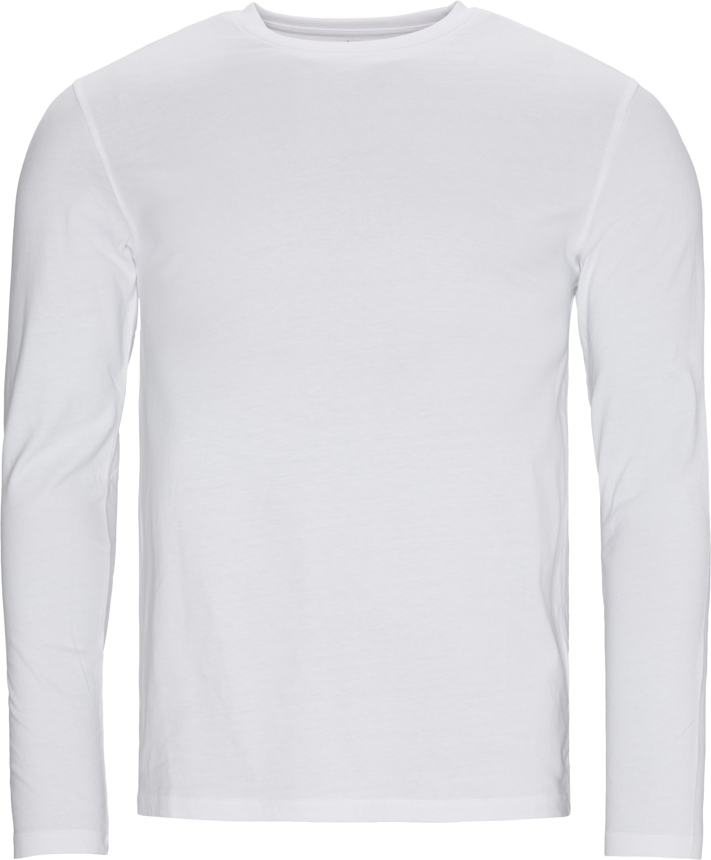 Ray Long Sleeve Tee - T-shirts - Regular fit - White