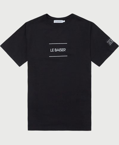 Caen T-shirt Regular fit | Caen T-shirt | Black