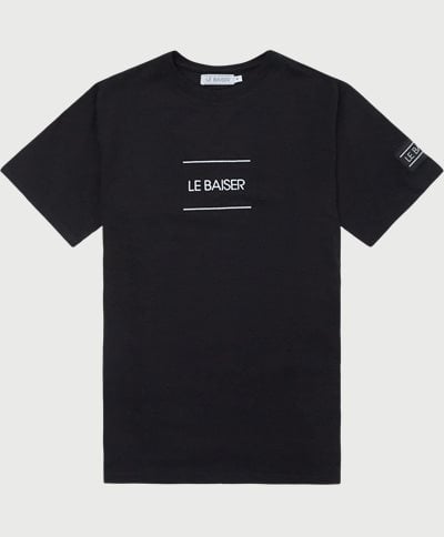 Le Baiser T-shirts CAEN Sort