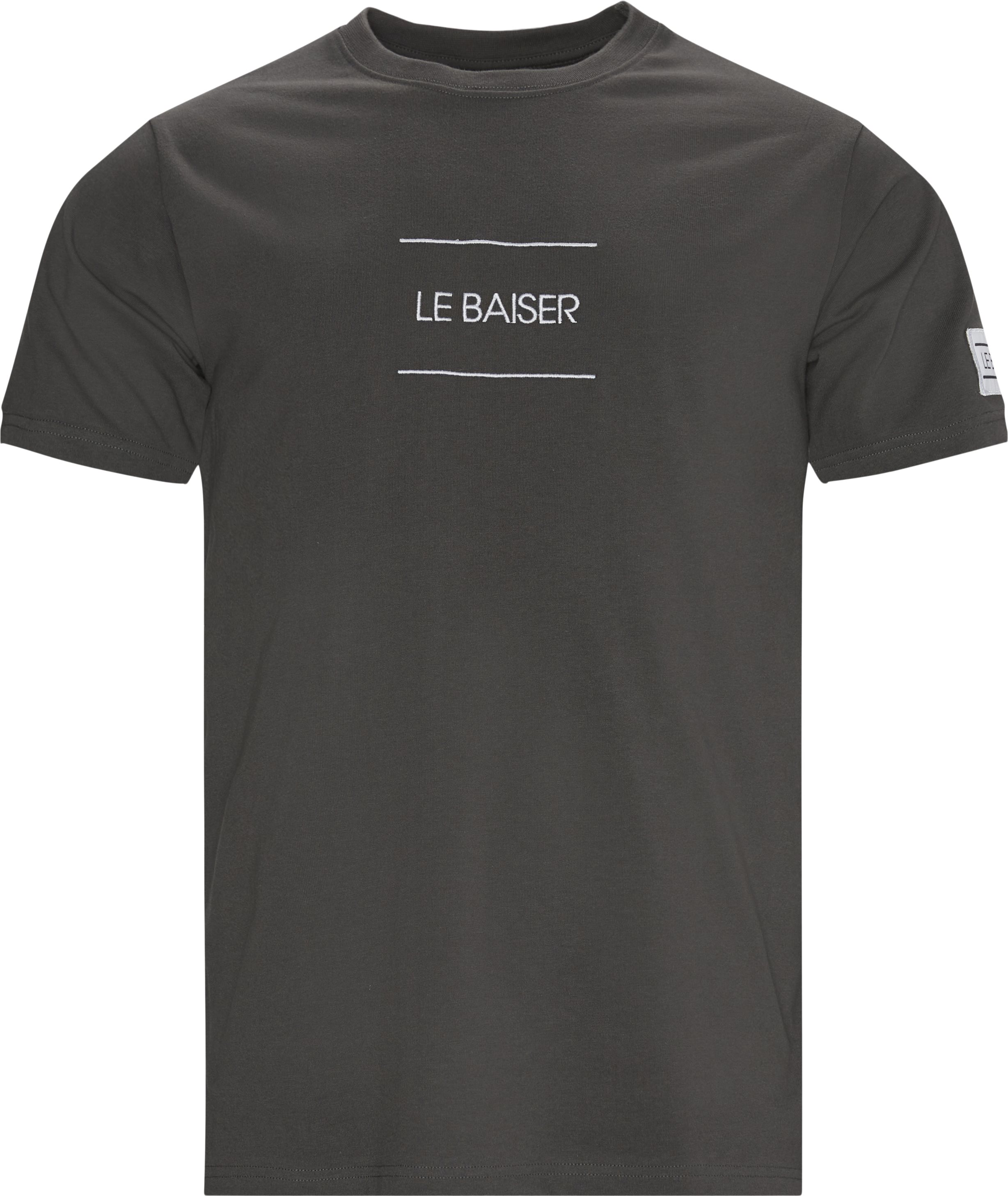 Caen T-shirt - T-shirts - Regular fit - Grey