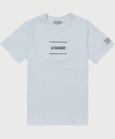 Le Baiser T-shirts CAEN Hvid