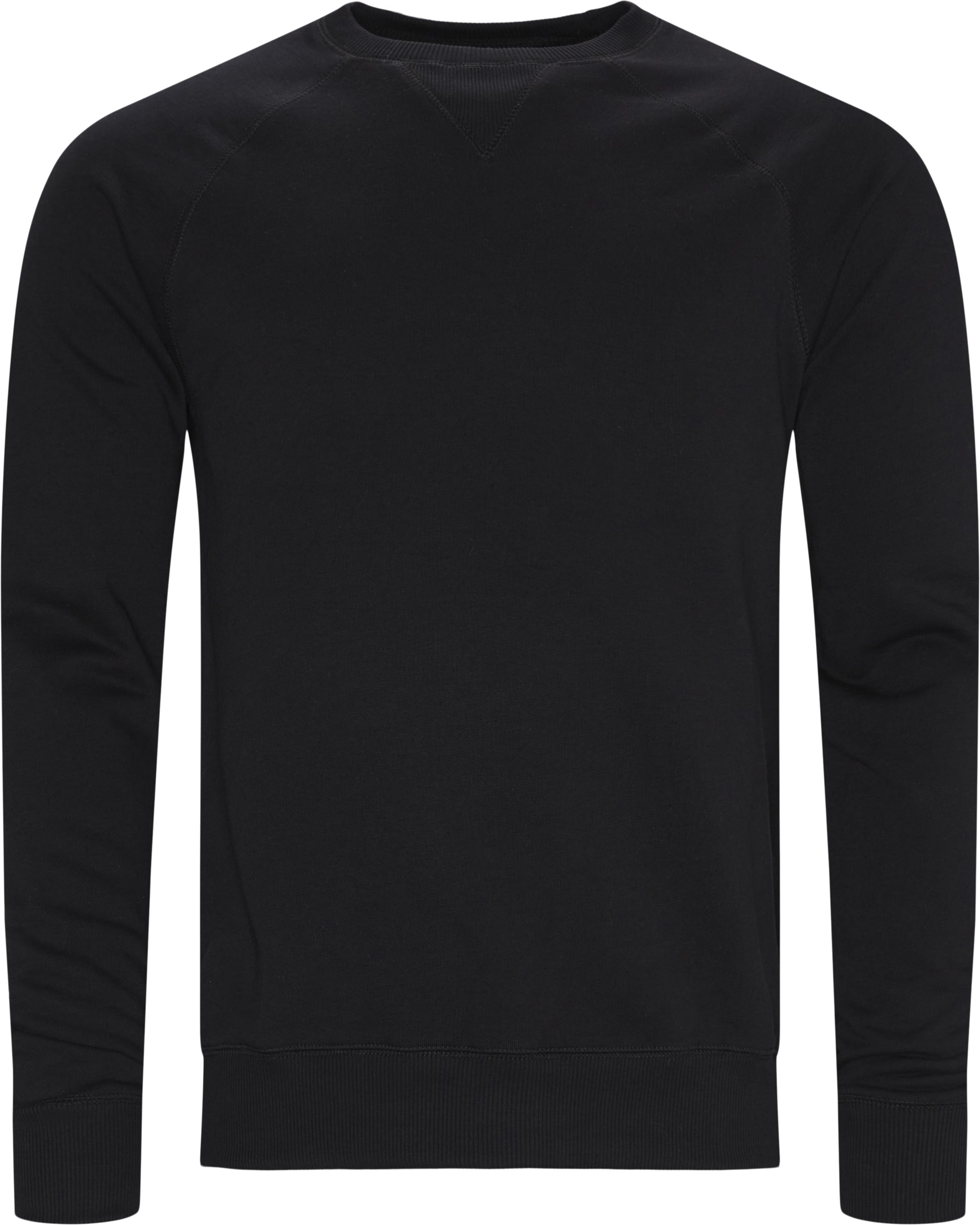 Rouen Crewneck Sweatshirt - Sweatshirts - Regular fit - Black