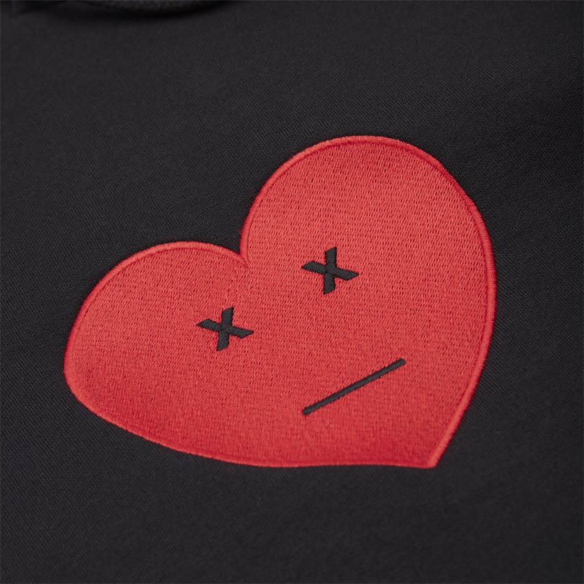 Non-Sens Sweatshirts HEART BLACK
