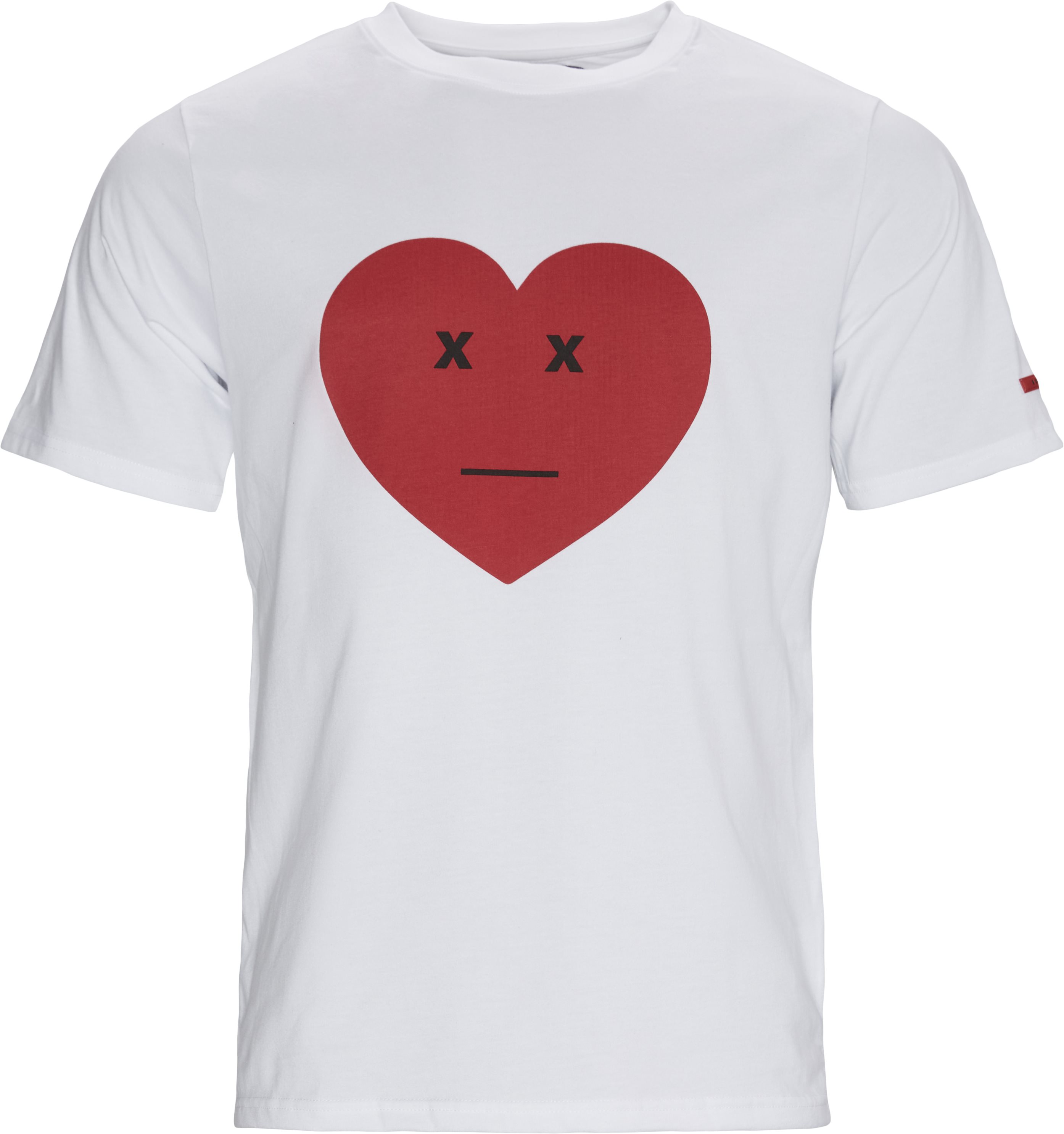 Amor Tee - T-shirts - Regular fit - Vit