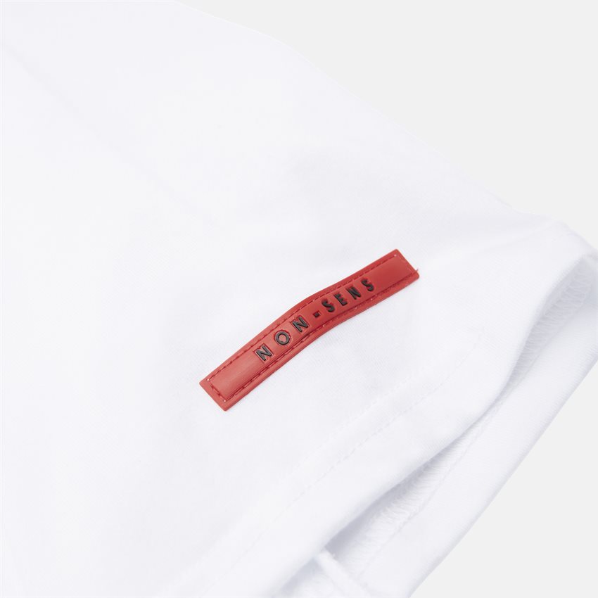 grå Formindske Ved navn AMOR T-shirts WHITE fra Non-Sens 149 DKK