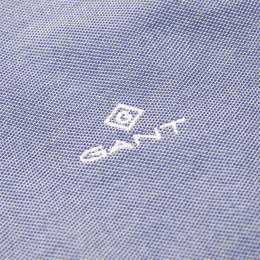 Gant Shirts 3002562 TP PIQUE SOLID SLIM BD BLÅ