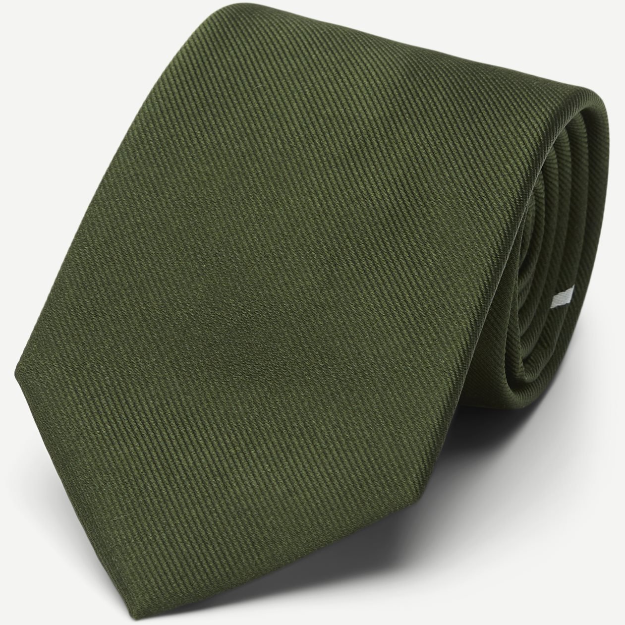 The Green Draper Tie 7,5 cm - Slips - Army