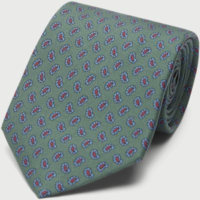 The Green Printed Counselor Tie 8 cm The Green Printed Counselor Tie 8 cm | Green