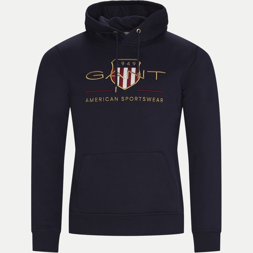 Gant Sweatshirts 2047056 ARCHIVE SHIELD HOODIE NAVY