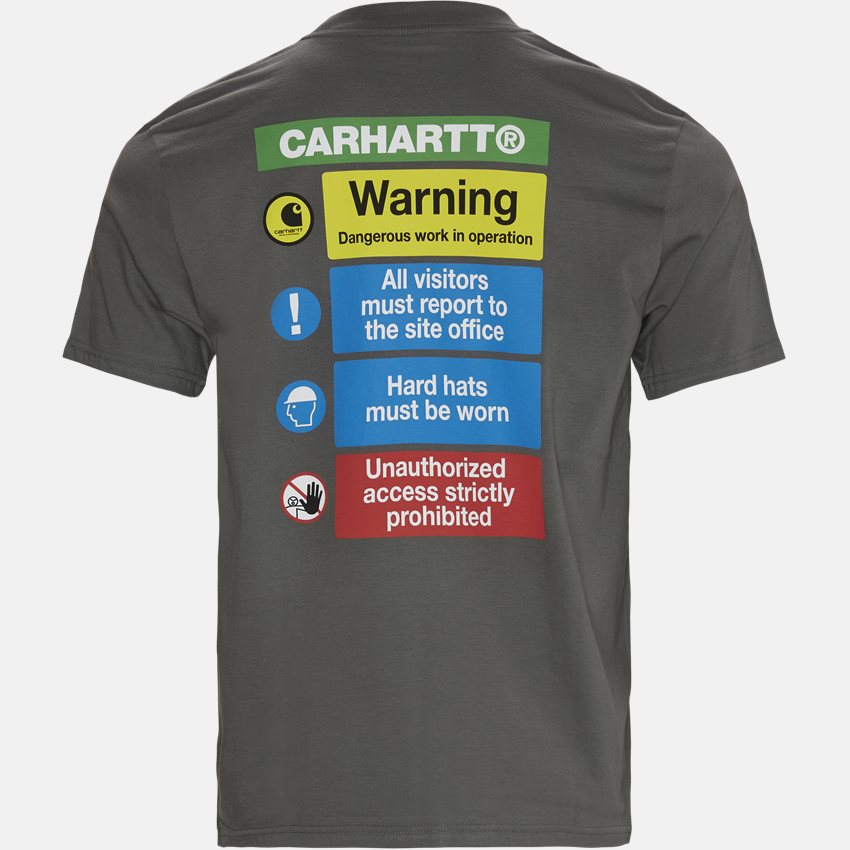 Carhartt WIP T-shirts S/S WARNING I028488 HUSKY
