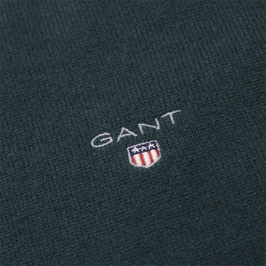 Gant Stickat 86211 SUPERFINE LAMBSWOOL CREW GRØN