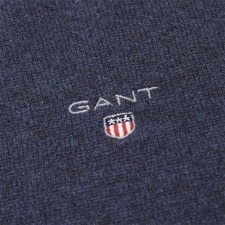 Gant Knitwear 86211 SUPERFINE LAMBSWOOL CREW NAVY