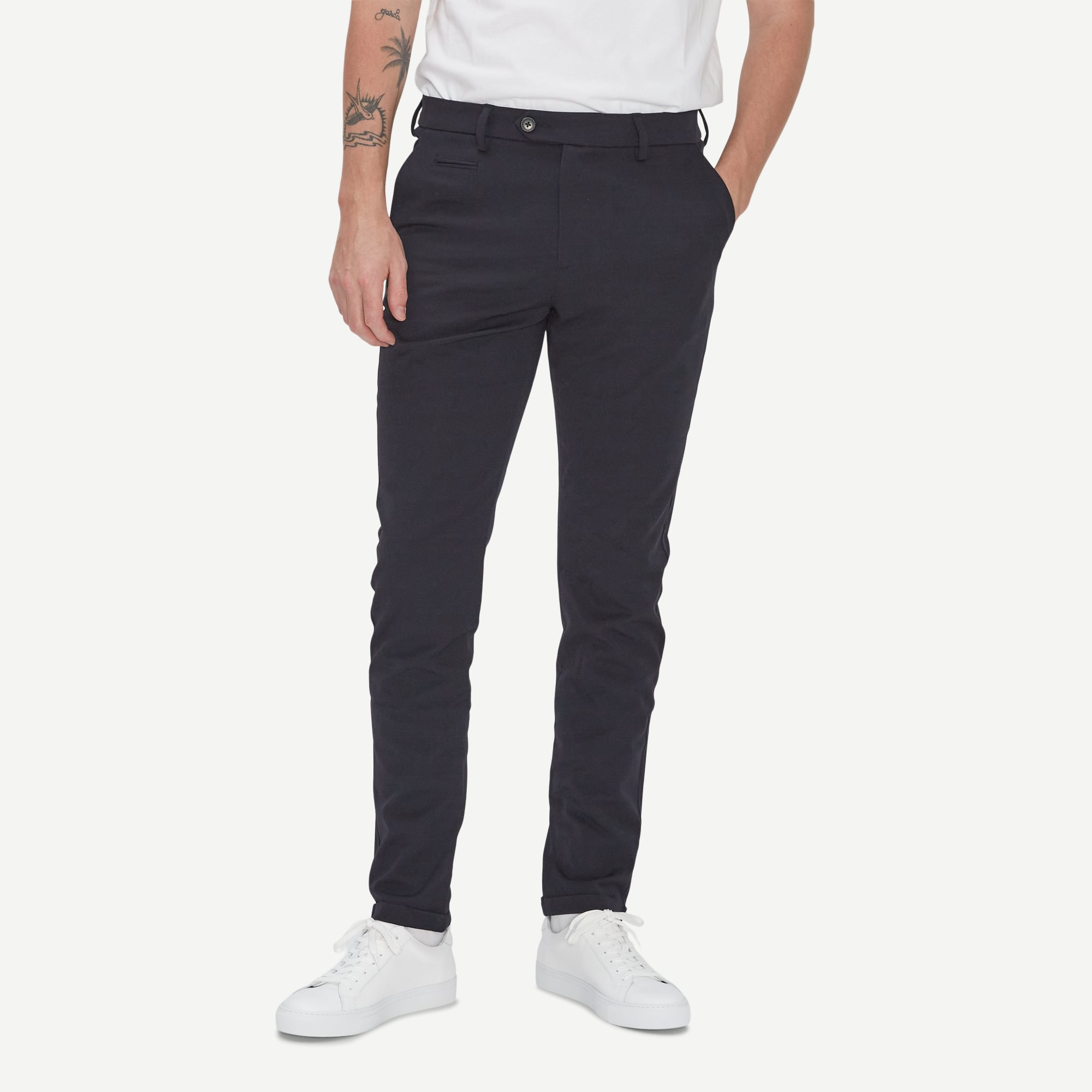 Como Suit Pants - Byxor - Slim fit - Blå