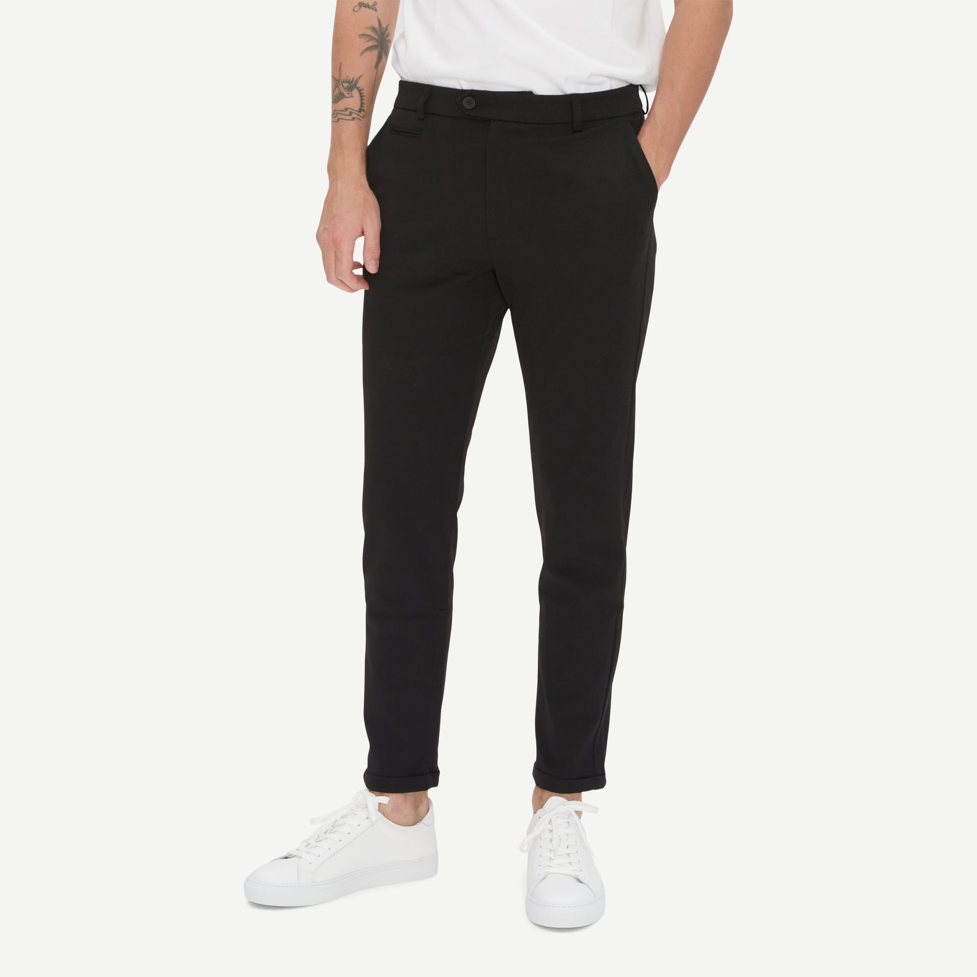 Como Suit Pants - Bukser - Slim fit - Sort