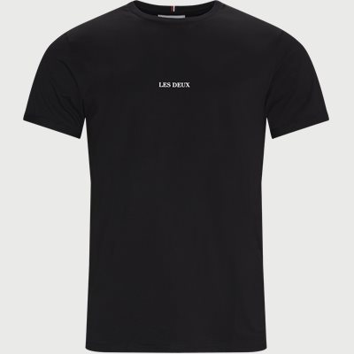 Linsen-T-Shirt Regular fit | Linsen-T-Shirt | Schwarz