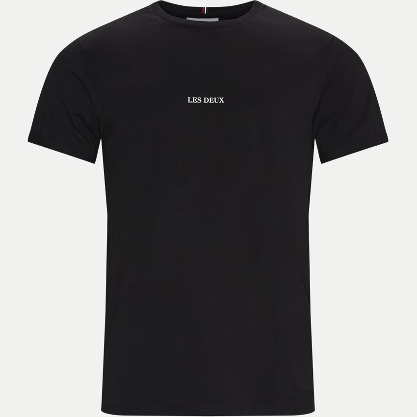 Les Deux T-shirts LENS T-SHIRT LDM101046 SORT