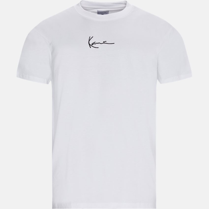 Karl Kani T-shirts SMALL SIGNATURE TEE HVID
