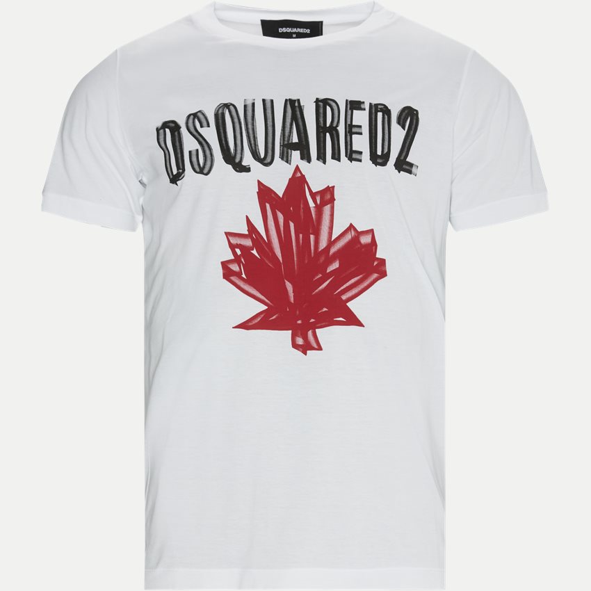 Dsquared2 T-shirts S74GD0848 LEAF HVID