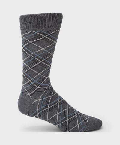 Simple Socks Strumpor CARLOS Grå
