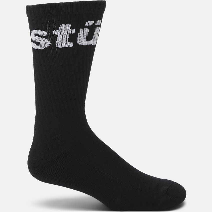 Stüssy Socks JACQUARD LOGO 138697 SORT