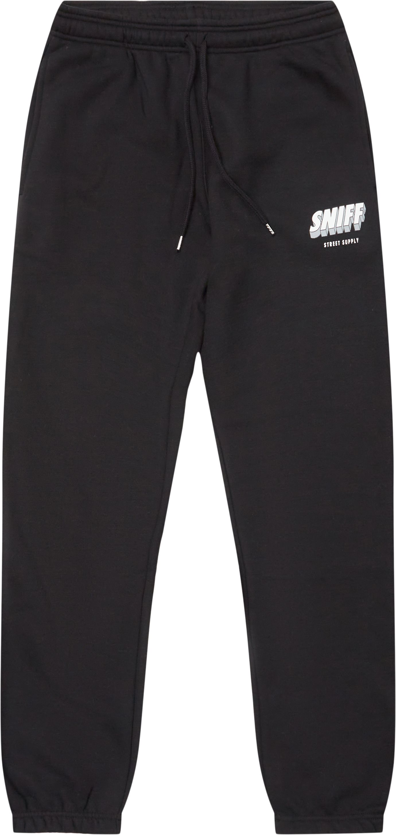 Le Roy Sweatpants - Trousers - Regular fit - Black