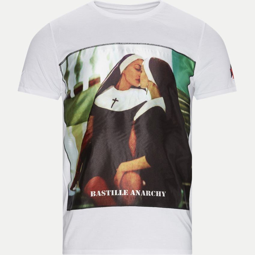 Bastille Rive Droite T-shirts ICON S KISS HVID