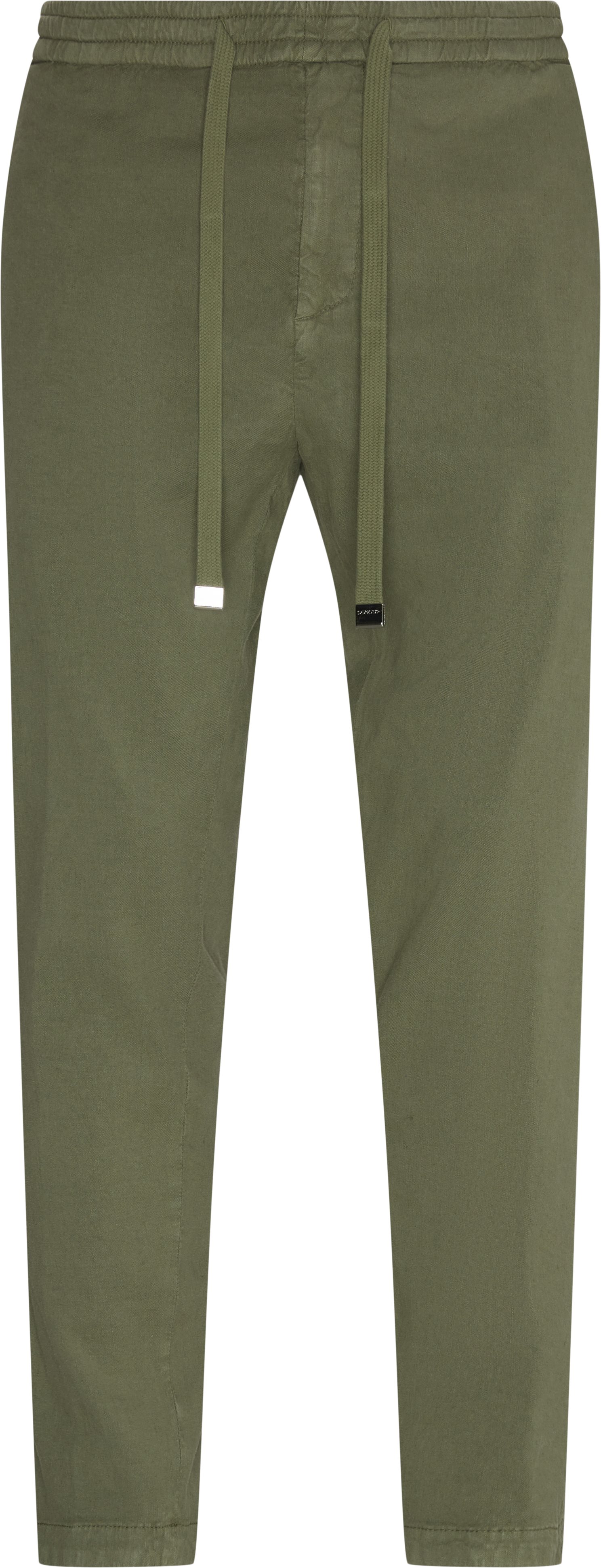 Trousers - Loose fit - Army