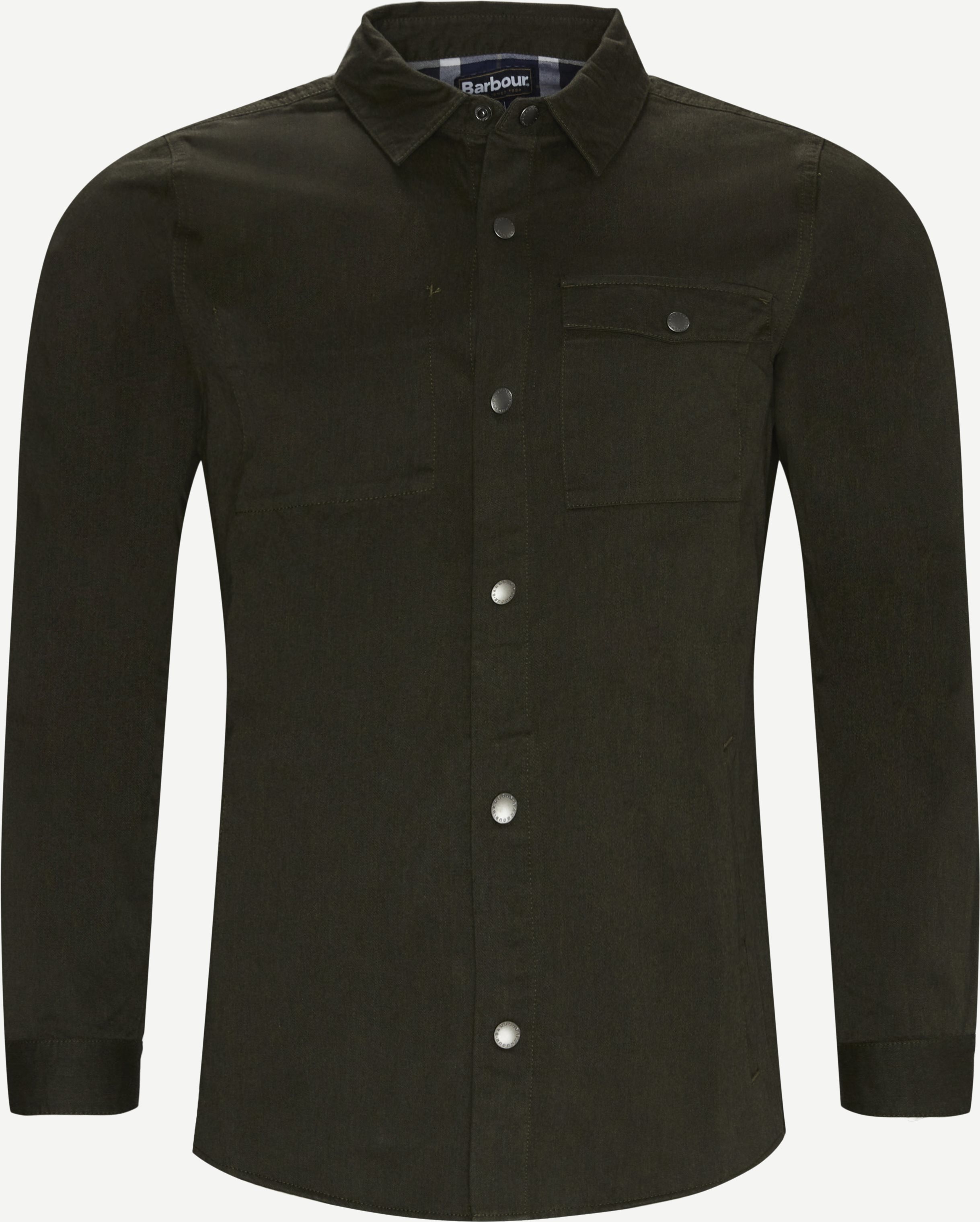 Mortan Überhemd - Hemden - Regular fit - Grün