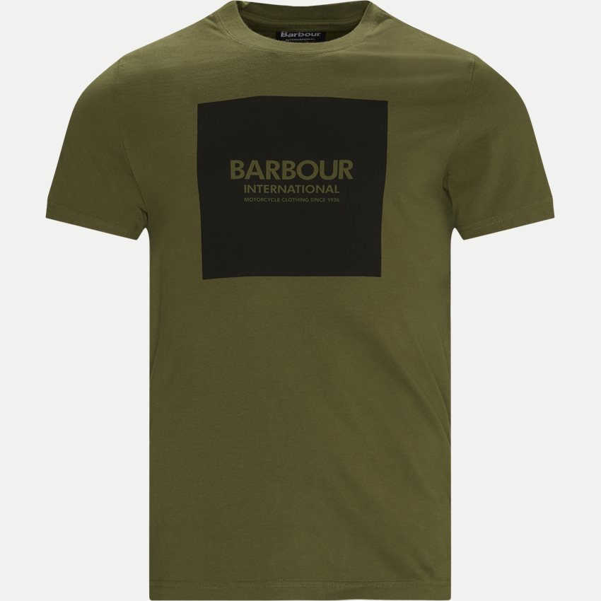Barbour T-shirts BLOCK TEE MTS0540 GRØN